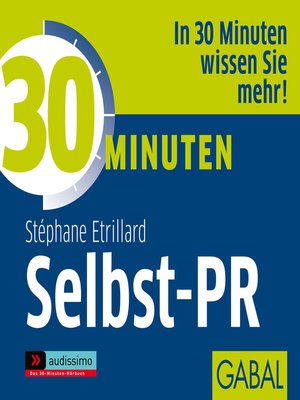 cover image of 30 Minuten Selbst-PR